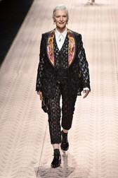 Maye Musk, la Săptămâna Modei, Milano, 2019
