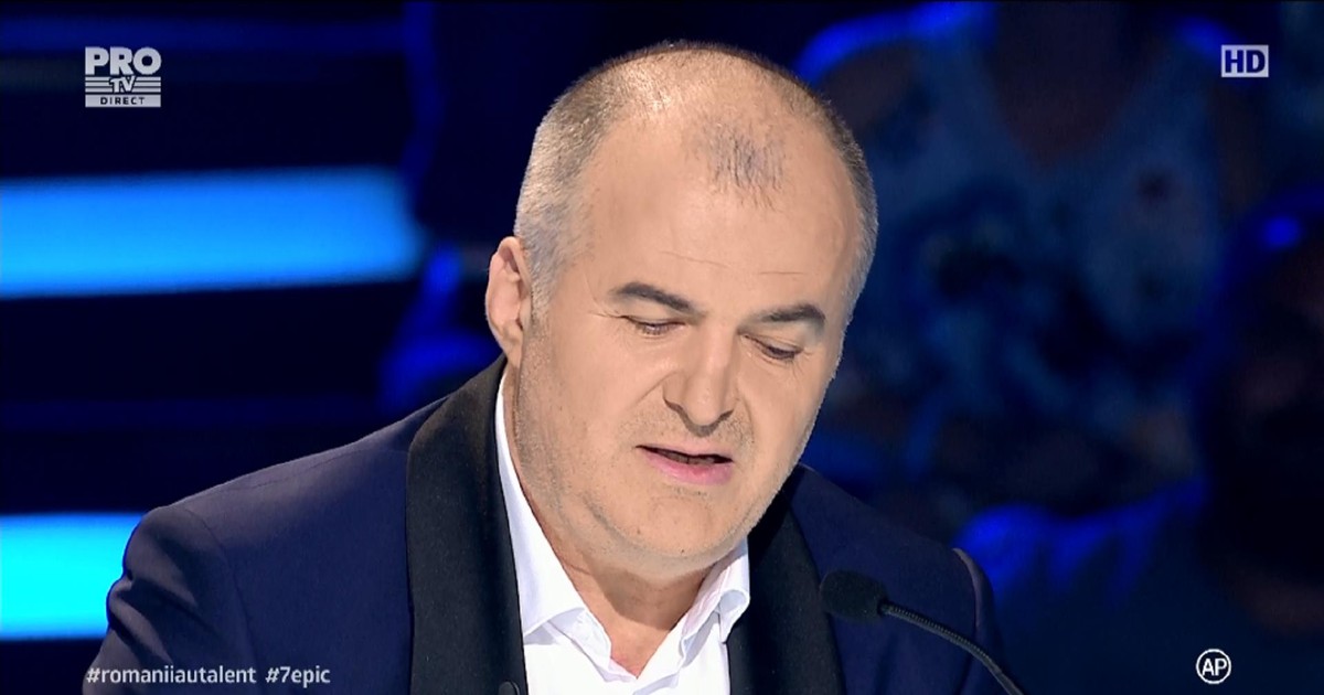 Florin Călinescu a făcut dezvăluiri la finala Românii au talent. Cine l-a ales subiect la teza la română