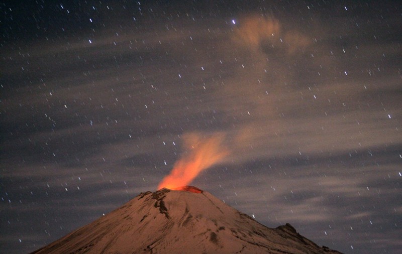 Vulcanul Popocatepetl, din Mexic, poate erupe în orice moment