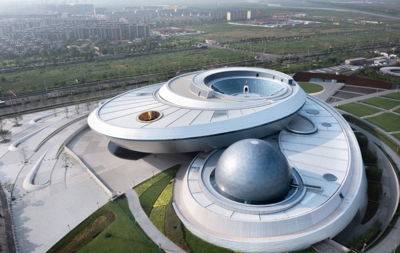 Cum arată cel mai mare muzeu de astronomie din lume, care își va deschide porțile vineri, în Shanghai