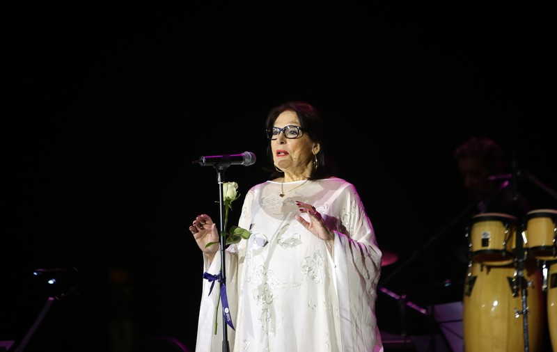 Nana Mouskouri, concert emoţionant la Sala Palatului! Constantin Bălăceanu Stolnici i-a înmânat Diploma de Excelenţă!