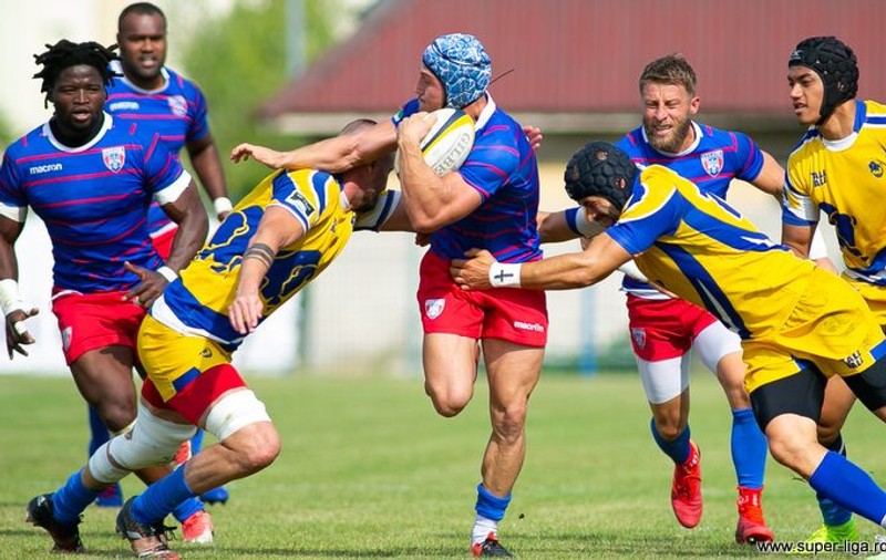 Steaua a bătut Dinamo în derby-ul Superligii de rugby