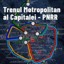 Trenul metropolitan al Capitalei, potrivit primarul general Nicușor Dan