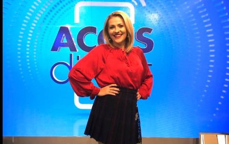 Mirela Vaida alăptează la filmări. "Soțul mi-a adus copilul"