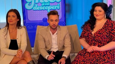 meda topirceanu alaturi de bogdan acatrinei si diana gucea la metropola tv