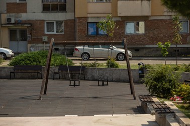 Locurile de joacă din Caracal stau mai mult goale