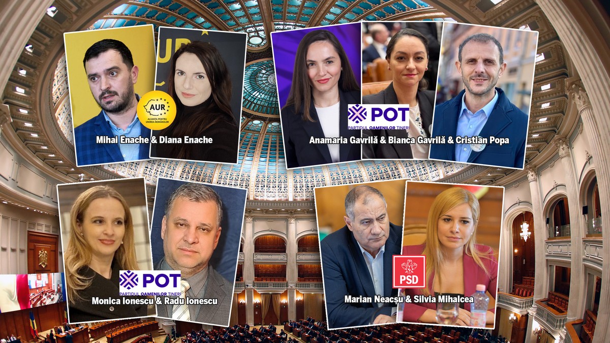 Colaj familii in Parlament