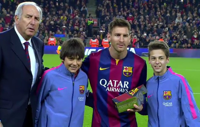 Messi a fost premiat pentru titlul de golgheter all-time în Primera Division / VIDEO