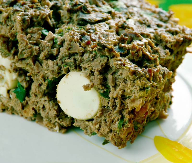 Drob de porc cu masline