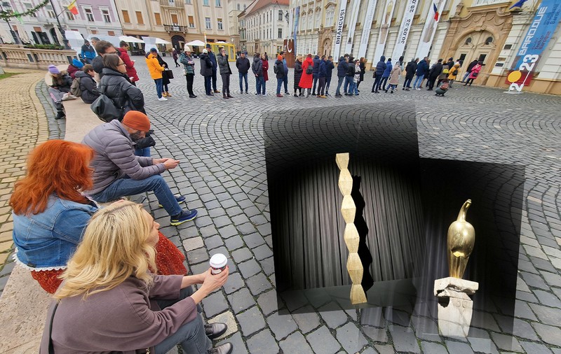 REPORTAJ Am stat trei ore la coadă pentru 29 de minute de cultură. De ce sunt cozi imense la expoziția Brâncuși din Timișoara