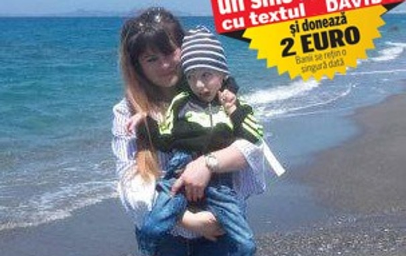 ”Vă implor să mă ajutați să-mi salvez copilașul de la moarte!”. Este strigătul disperat al mamei lui David, un băiețel care suferă de amiotrofie spinală musculară