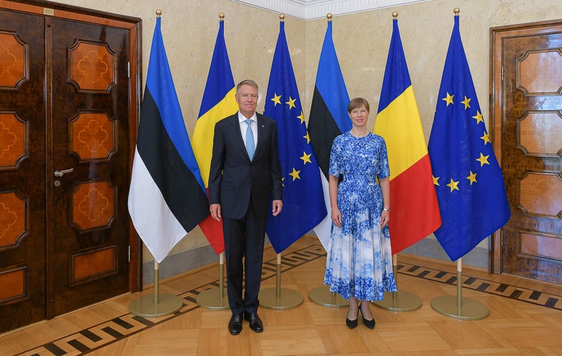 Iohannis, vizită de stat în Estonia: ﻿Sunt cu mult înaintea noastră la sistemele de e-guvernare