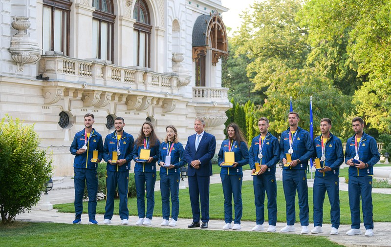 Sportivii medaliați la Tokyo, decorați de Iohannis. „Sportul trebuie să redevină o prioritate”