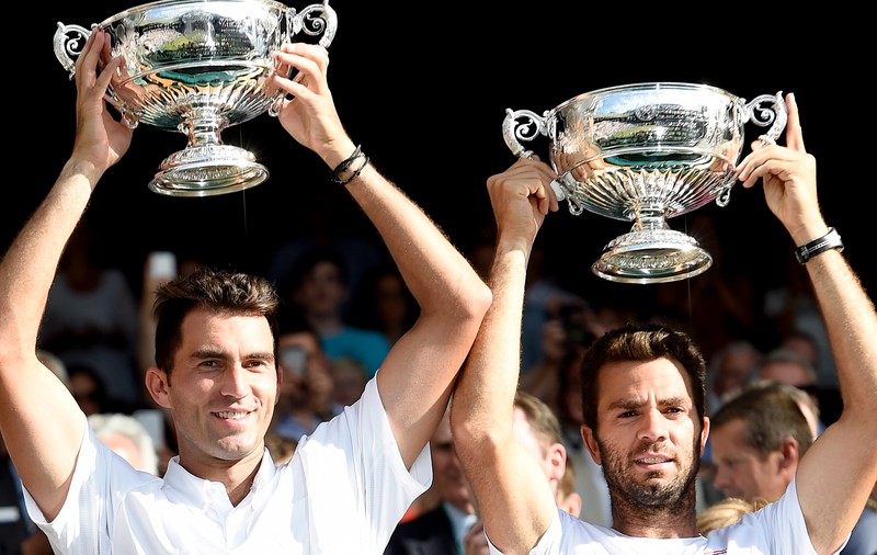 Wimbledon, finala de dublu: Horia Tecău a câștigat trofeul la Londra, din a patra încercare! ^Românul și partenerul lui olandez au făcut un meci perfect, pe durata a două ore de joc