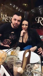 Ana Maria, alături de iubitul proxenet și totodată cel care l-a atacat pe avocat
