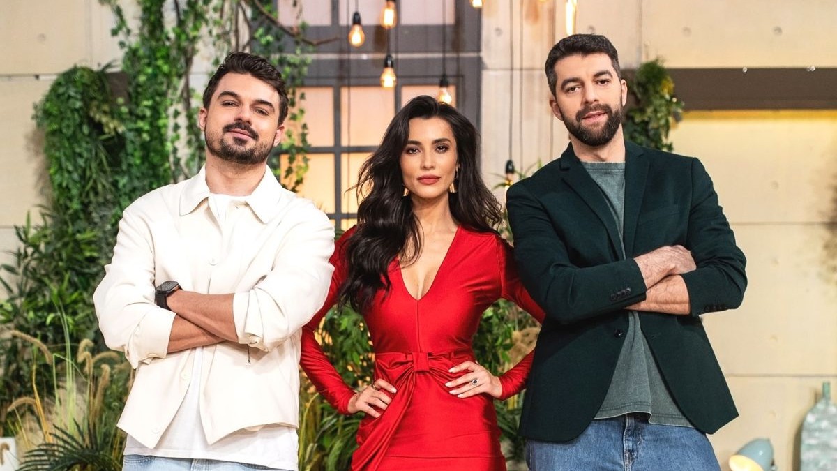 Bogdan Ciudoiu, Lili Sandu și Shurubel (Andrei Lăcătuș) la „Vorbește Lumea”