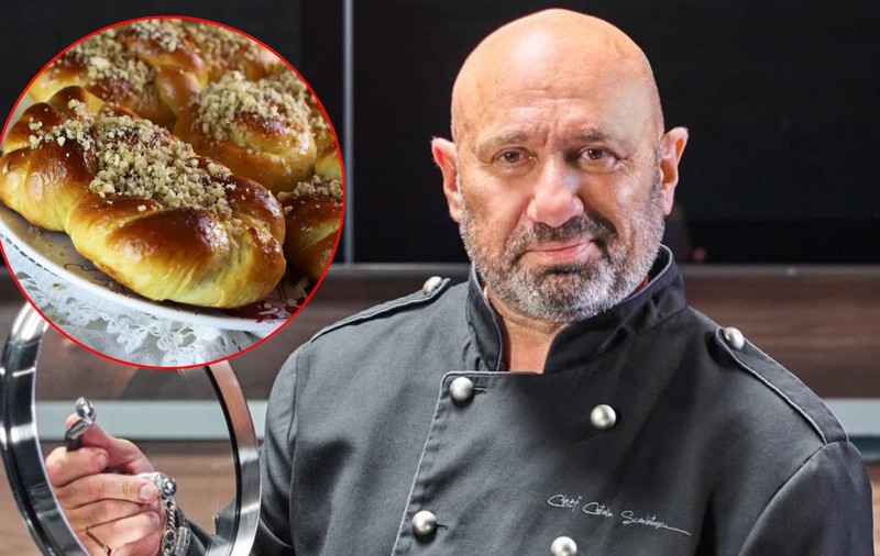 Rețeta de mucenici moldovenești a lui Cătălin Scărlătescu. Trucul care îi face mai delicioși