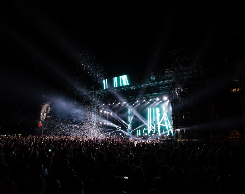 David Guetta, show electrizant la Romexpo. Mii de oameni au venit să-l vadă | FOTO