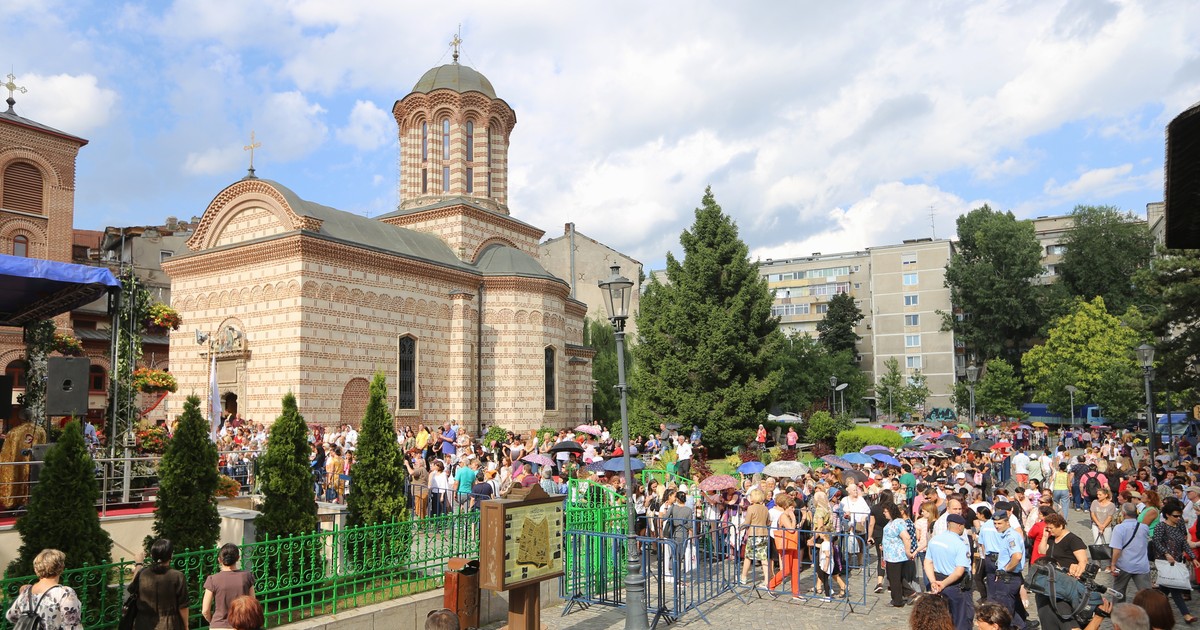 Moaștele Sfântul Antonie, cel care îi ajută pe elevi a examene, depuse la Biserica Sf. Anton din București