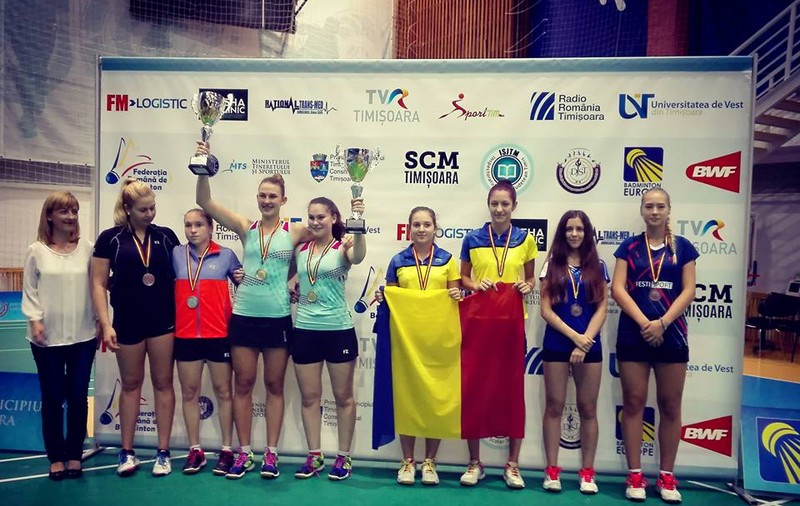 Badminton. Tricolorii s-au oprit în semifinale și în ”sferturi”, la Romanian Junior 2016 / GALERIE FOTO