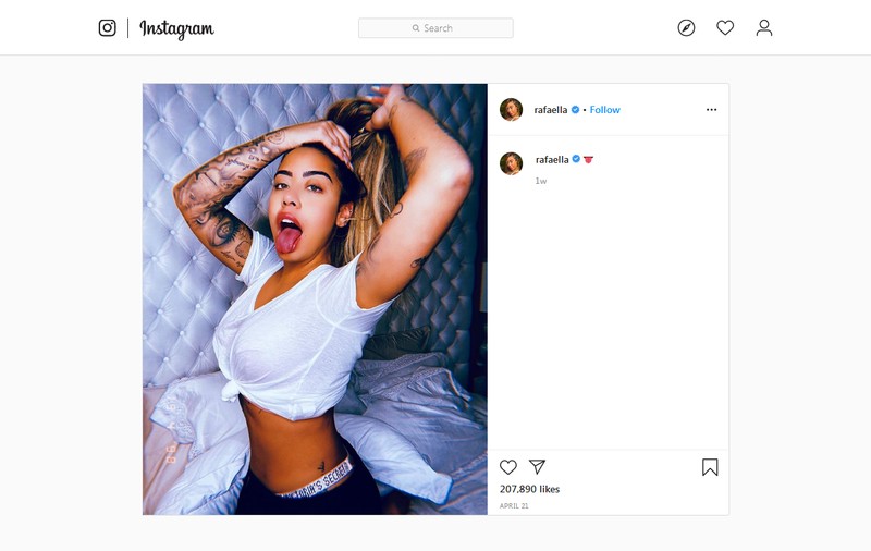 Sora lui Neymar, imagini provocatoare. Au admirat-o cei 5.600.000 de fani