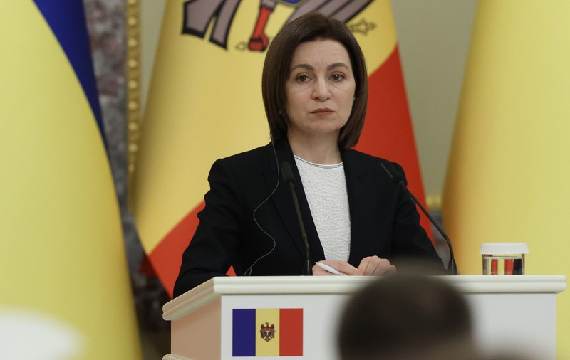 Maia Sandu acuză Rusia că este „un pericol pentru toți” după prăbușirea dronei pe blocul din Galați: „Trebuie oprită”