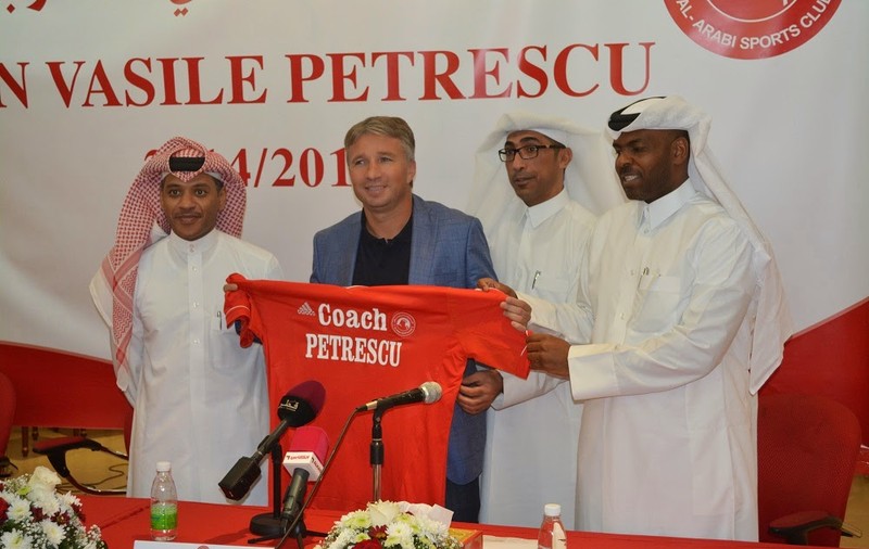 Dan Petrescu a făcut spectacol şi a urcat pe podium, cu Al Arabi