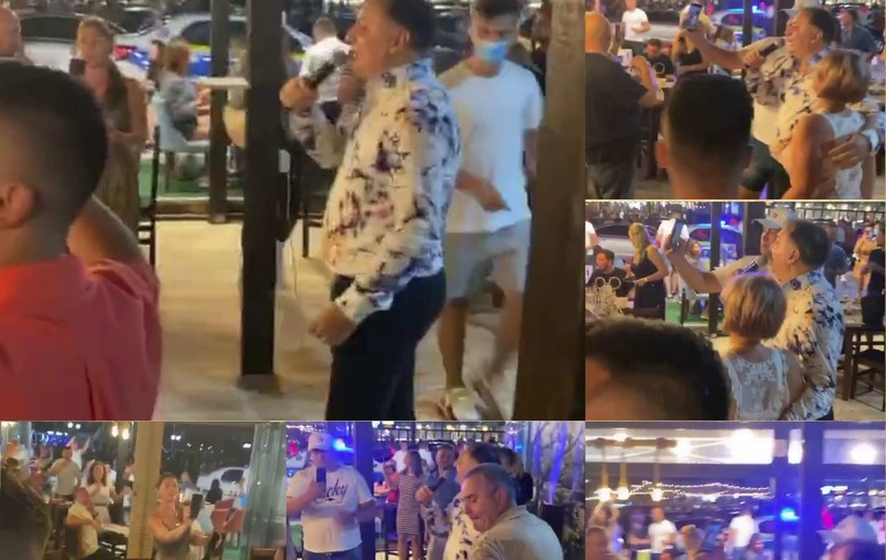VIDEO. Noi imagini de la concertul de aseară al lui Vali Vijelie de la Năvodari: “Vreau să văd pe toată lumea cu mâinile sus”. Chef cu Poliția afară