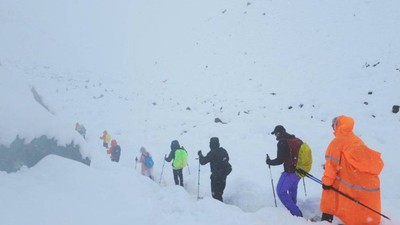 Turisti blocati Everest