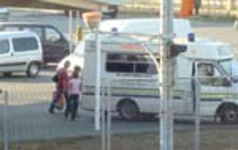 Cu ambulanta la cumparaturi