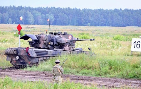 Primele două sisteme antiaeriene Oerlikon modernizate de Rheinmetall pentru Armata Română nu au trecut testele de recepție. Foto: Ministerul Apărării Naționale, România
