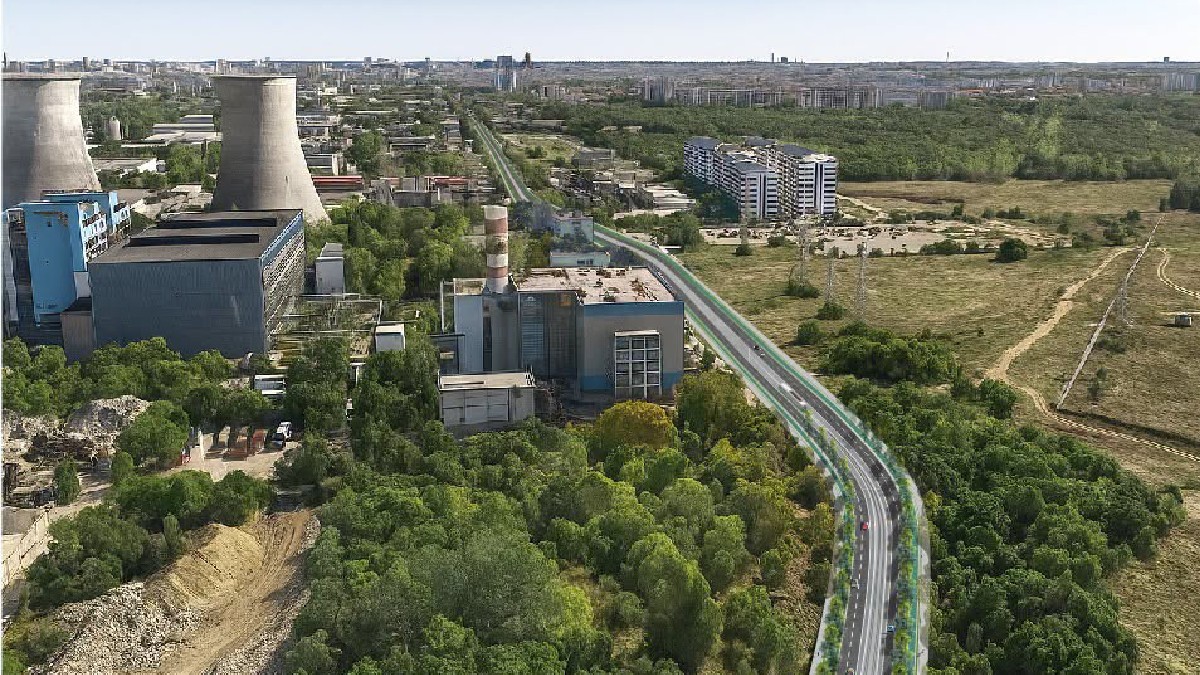 Drum radial în București