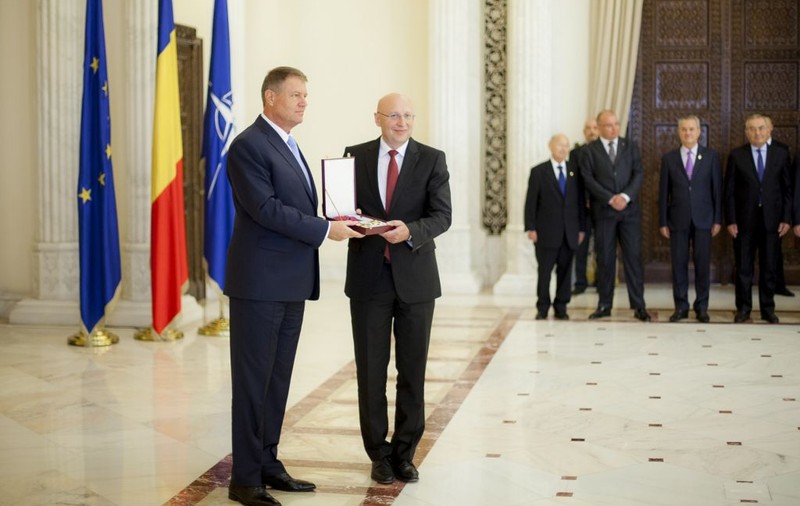 Stefan Hell, laureatul premiului Nobel, decorat de președintele Klaus Iohannis | FOTO 