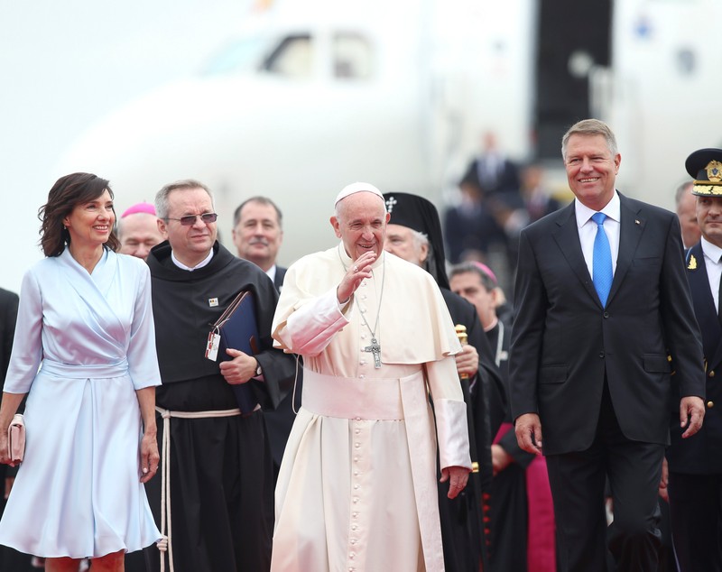 Vizita Papei Francisc în România, în 2019: imagini de la prima călătorie făcută de Suveranul Pontif într-o țară ortodoxă