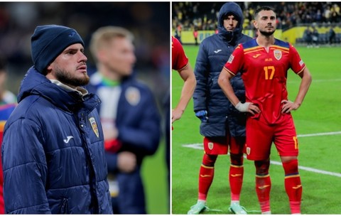 Gică Hagi a schimbat la pauză pe Băluță cu Screciu: cifrele arată de ce România a pierdut cu Suedia 1-2