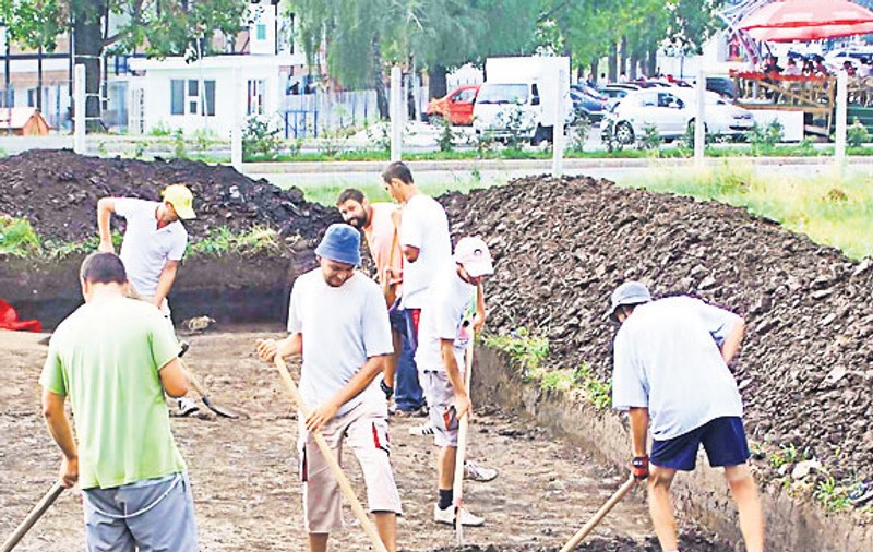 Oraşul Alba Iulia, ridicat pe morminte romane