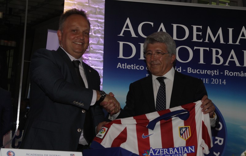 GALERIE FOTO / Atletico Madrid şi-a deschis academie de fotbal la Bucureşti