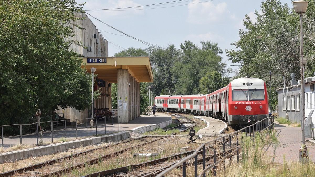 Așa arată în august 2026, Gara Titan din București Foto: Vlad Chirea (Libertatea)