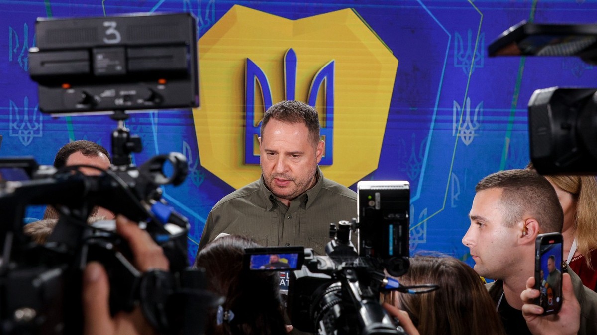 Andrii Ermak, șeful biroului președintelui Volodimir Zelenski Foto: Profimedia