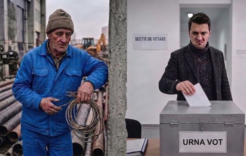 De la muncitorul eroic la votantul antipatic: două fețe ale clasei populare