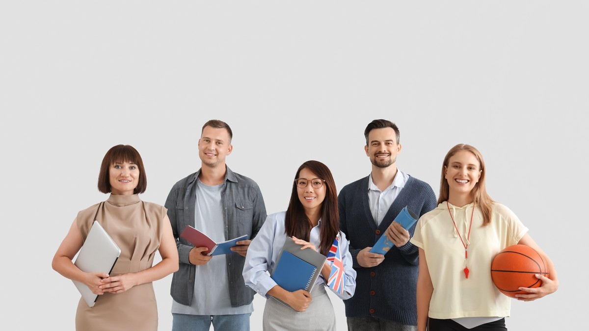 grup de profesori