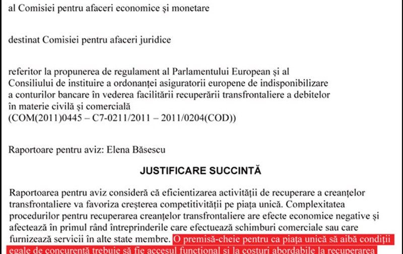 Politicienii copy-paste! Și Elena Băsescu a copiat, într-un document oficial pentru Parlamentul European