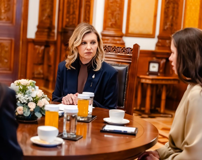 Olena Zelenska, întâlnire la Cotroceni cu Mirabela Grădinaru și vizită la Universitatea București: Despre ce a discutat partenera lui Nicușor Dan cu prima-doamnă a Ucrainei