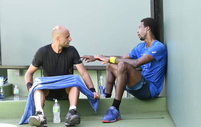 Marius Copil, antrenament cu Gael Monfils. Românul și francezul pregătesc US Open / GALERIE FOTO