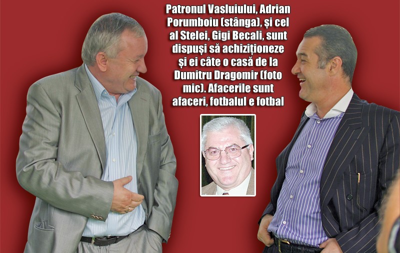 Porumboiu: "Aş lua şi eu o vilă de la Dragomir!"