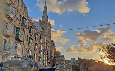 Malta -strazile din La Valletta