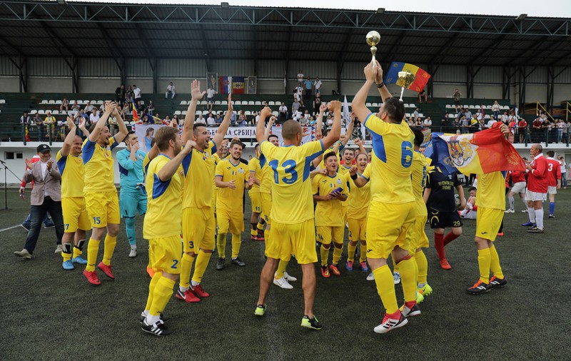 Serbia Regală - România Regală 0-3, meci de gală. S-a jucat la Belgrad, acolo unde a avut loc, acum 96 de ani, primul meci internaţional al tricolorilor