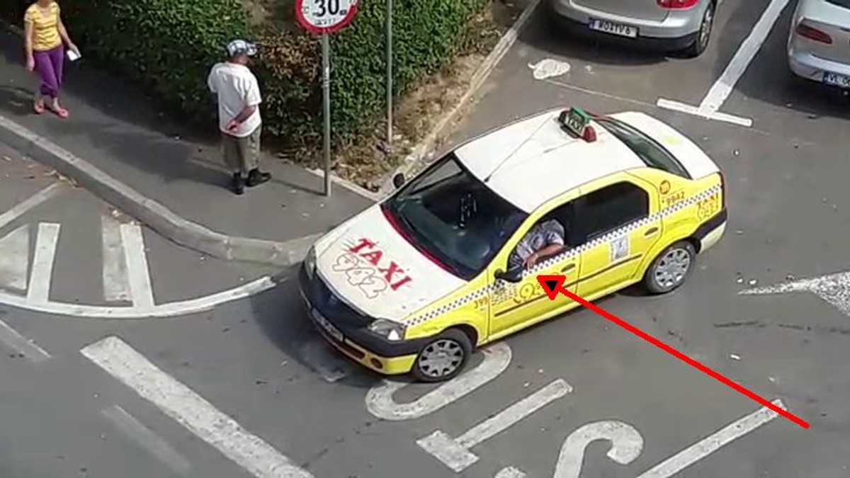 taximetrist se masturbeaza