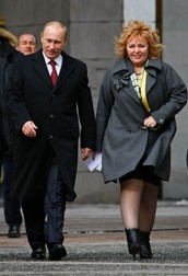 Vladimir și Liudmila Putina