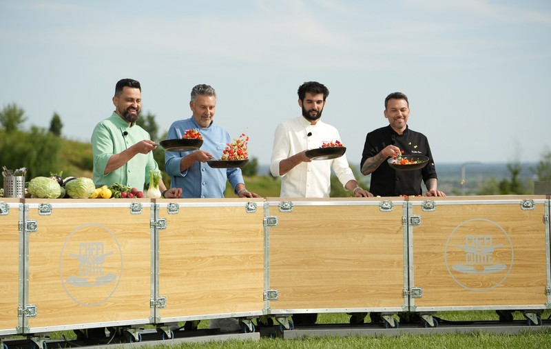 Preparatele pe care cei patru jurați „Chefi la cuțite” le vor găti la festivalul Summer Well 2025, care se desfășoară la Domeniul Știrbey